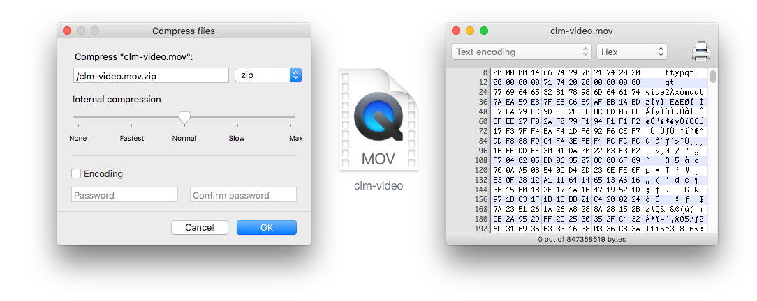 Commander One Archiver functionality
