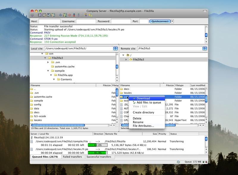 filezilla for mac 10.12 6 download