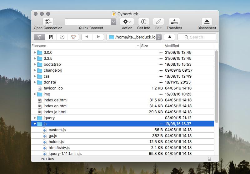 cyberduck ftp for mac