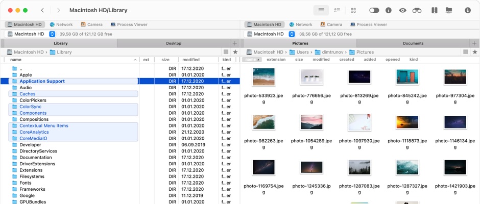 Apple file manager